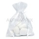 Pochons en organdi BLANC par 10