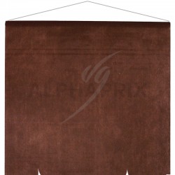 Tenture décorative de salle CHOCOLAT