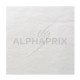 Nappe en intissé pliée 1,5 x 3 mètres BLANC