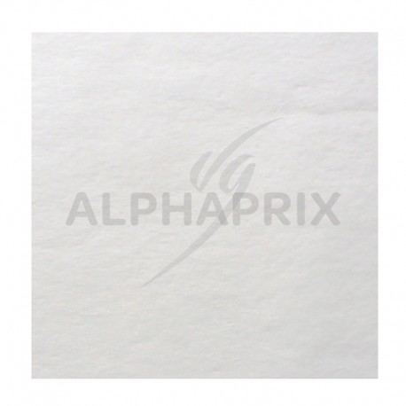 Nappe en intissé pliée 1,5 x 3 mètres BLANC