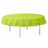 Nappe ronde opaque VERT