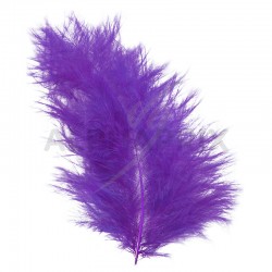 Plumes 7CM sachet de 20 PRUNE/VIOLET