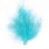 Plumes 7CM - sachet de 20 TURQUOISE