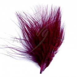 Plumes 7CM - sachet de 20 BORDEAUX