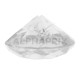 Marque-places Diamant transparent Diamant par 4