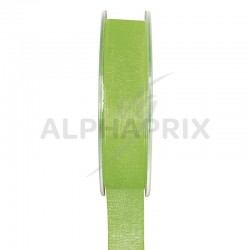 Ruban en organdi 15mm VERT ANIS