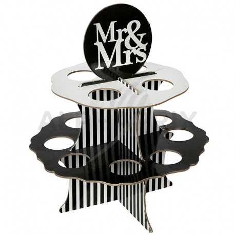 Présentoir Mr & Mrs (12 emplacements)