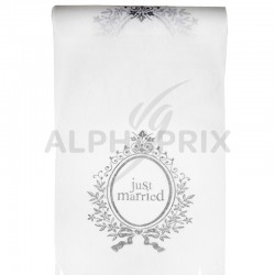 Chemin de table Just Married