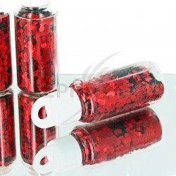 Paillettes ROUGE - tube de 15g