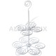 Présentoir spirale blanc