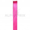 Ruban satin 15mm - rouleau de 25m FUSCHIA