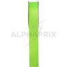 Ruban satin 15mm - rouleau de 25M ANIS