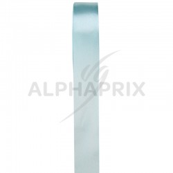 Ruban satin 15mm - rouleau de 25m BLEU CIEL