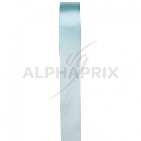 Ruban satin 15mm - rouleau de 25m BLEU CIEL