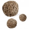 Boules Corde NATUREL - 10 pièces assorties