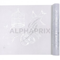 Chemin de table Oiseaux du Bonheur