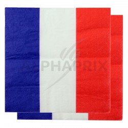 Serviettes de table France par 20