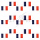 Banderole de 15 drapeaux français