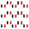 Banderole de 15 drapeaux français