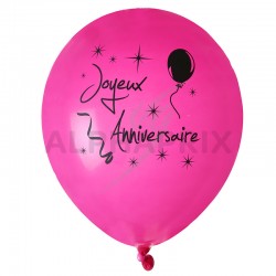 Ballons Joyeux Anniversaire par 8