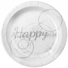 Assiettes Happy par 10