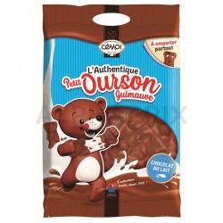 Yver • Oursons Guimauve enrobée Chocolat Lait 190g - 12 pièces