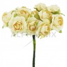 Roses sur tige IVOIRE - le bouquet