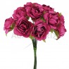 Roses sur tige FUCHSIA - le bouquet