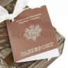 Etiquettes perforées Passeport par 2