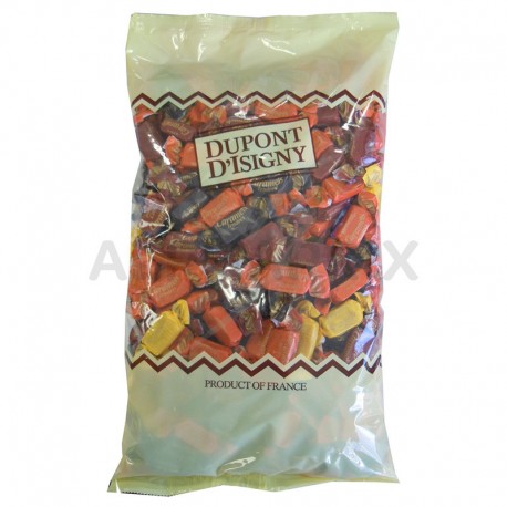 Caramels Vanille Chocolat Noisettel Café vrac Dupont