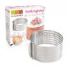 Cercle à genoise extensible Scrapcooking Inox