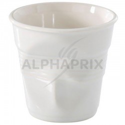 Gobelet froissé 8cl Revol Blanc