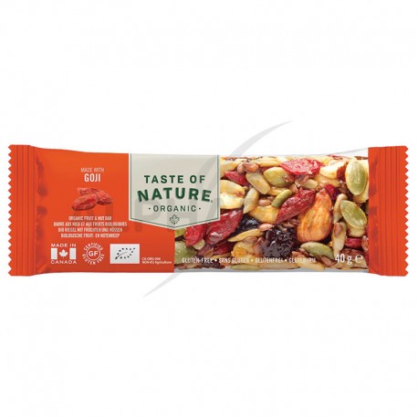 Taste of Nature Goji barres Bio 40g