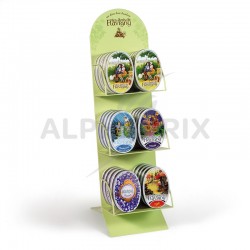 Présentoir anis de Flavigny + 72 boîtes ovales