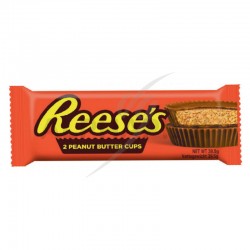 Reese's 2 peanut butter cups 39,5g Hersheys en stock