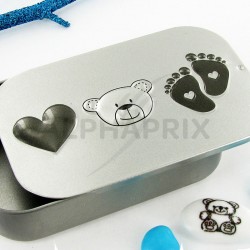 Boîte en zinc Nounours