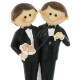 Hommes en couple PM H. 10cm