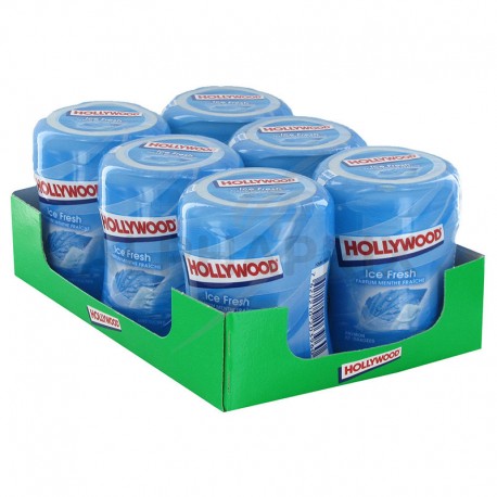 Bottle 62 dragées ice fresh s/sucres Hollywood