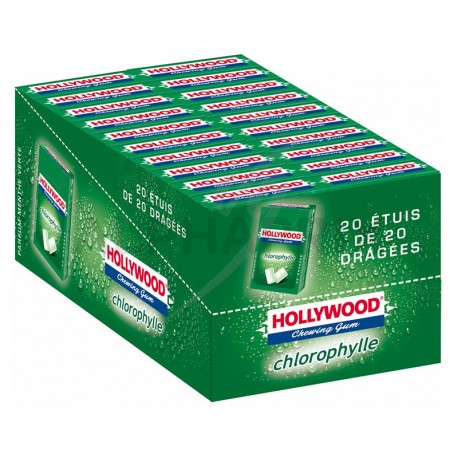 Hollywood dragées chlorophylle