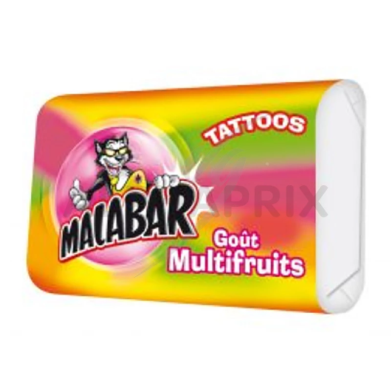 Malabar Bonbons Barbe à Papa Boite de 200 Pièces & Carambar