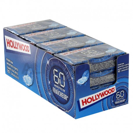 ~Hollywood 60 minutes de Fraîcheur Menthe Forte s/sucres