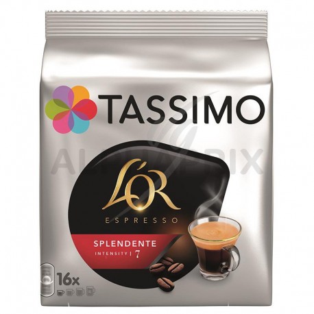 ~Tassimo LOR Espresso Splendente 112g (16T-Discs)