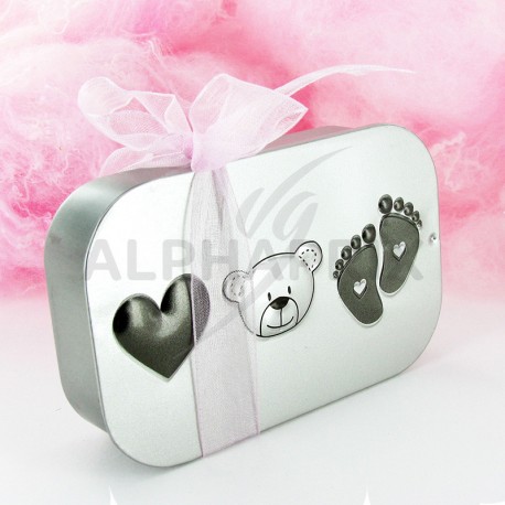 Boîte en zinc Nounours
