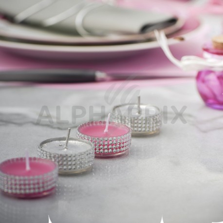 Ruban de strass Autocollant ARGENT