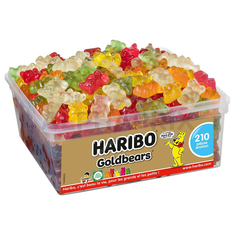 HARIBO Worldmix Assortiment de Bonbons Boîte de 900 g 1 Unité : :  Epicerie