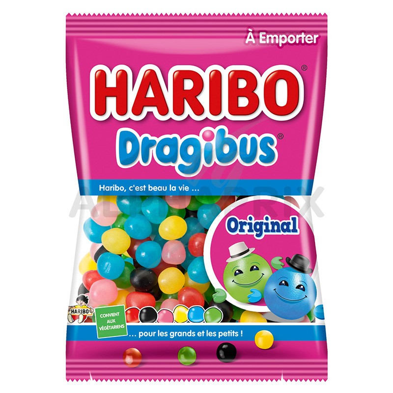 Haribo Dragibus Rouge (lot de 2) -  Bonbons
