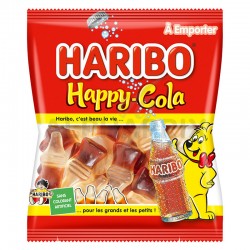 Happy cola lisse sachets 120g Haribo