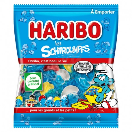 Schtroumpfs sachets 120g Haribo