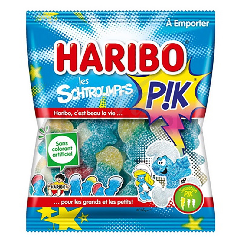 Schtroumpfs pik sachets 120g Haribo