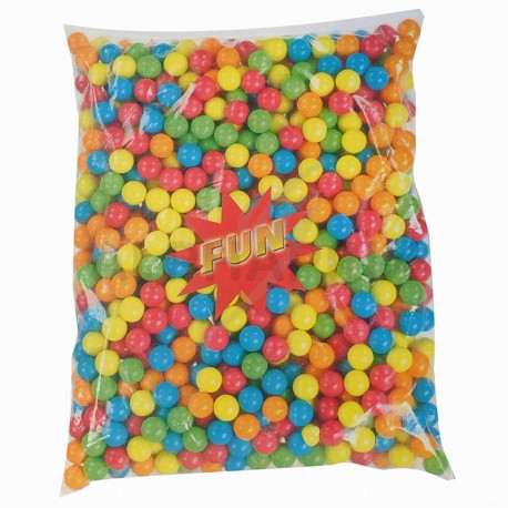 Billes gum kg taille médium (+-17mm - 3g/pièce)